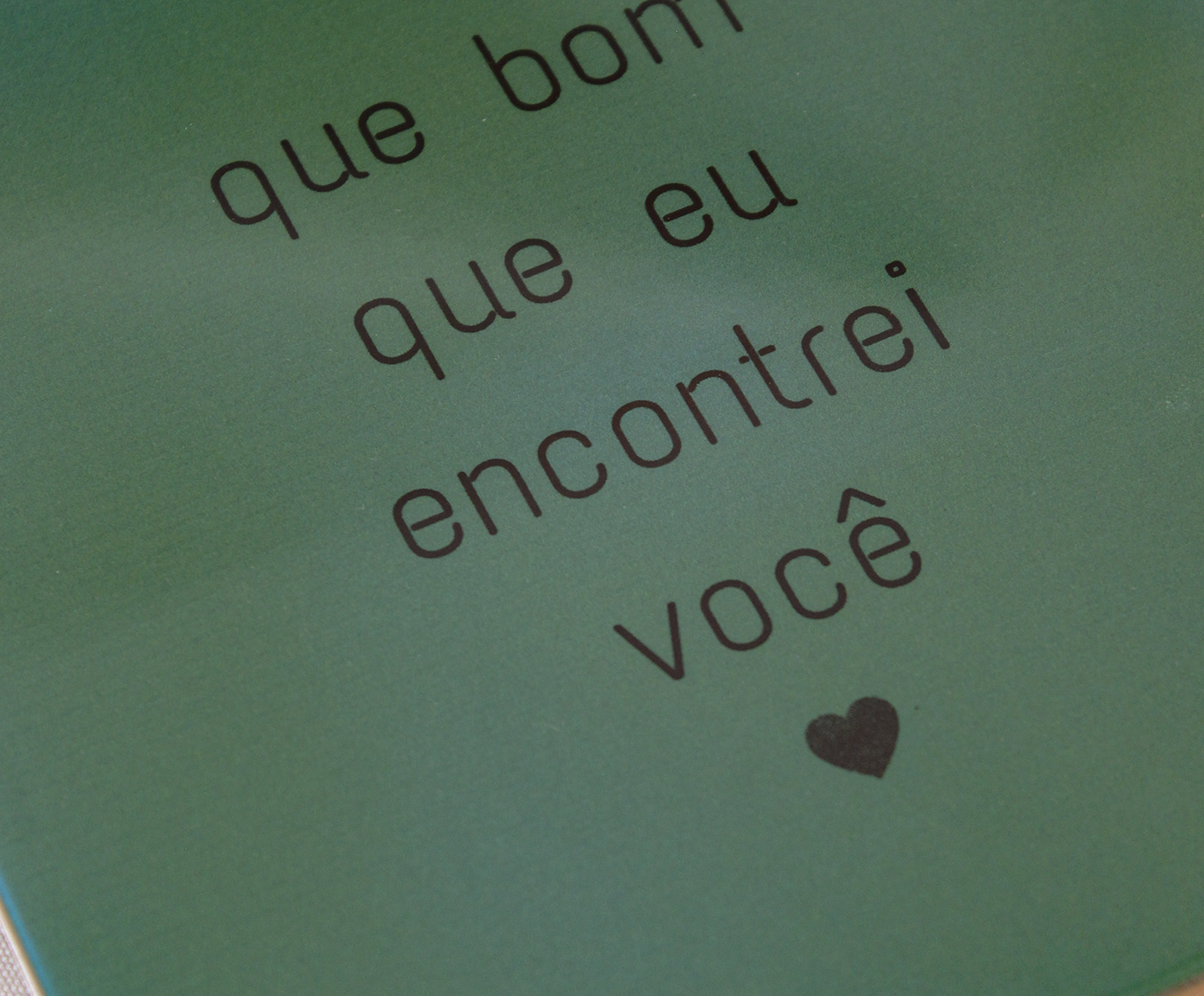 Azulejo Decorativo "Encontrei Voc&ecirc;" - image 1