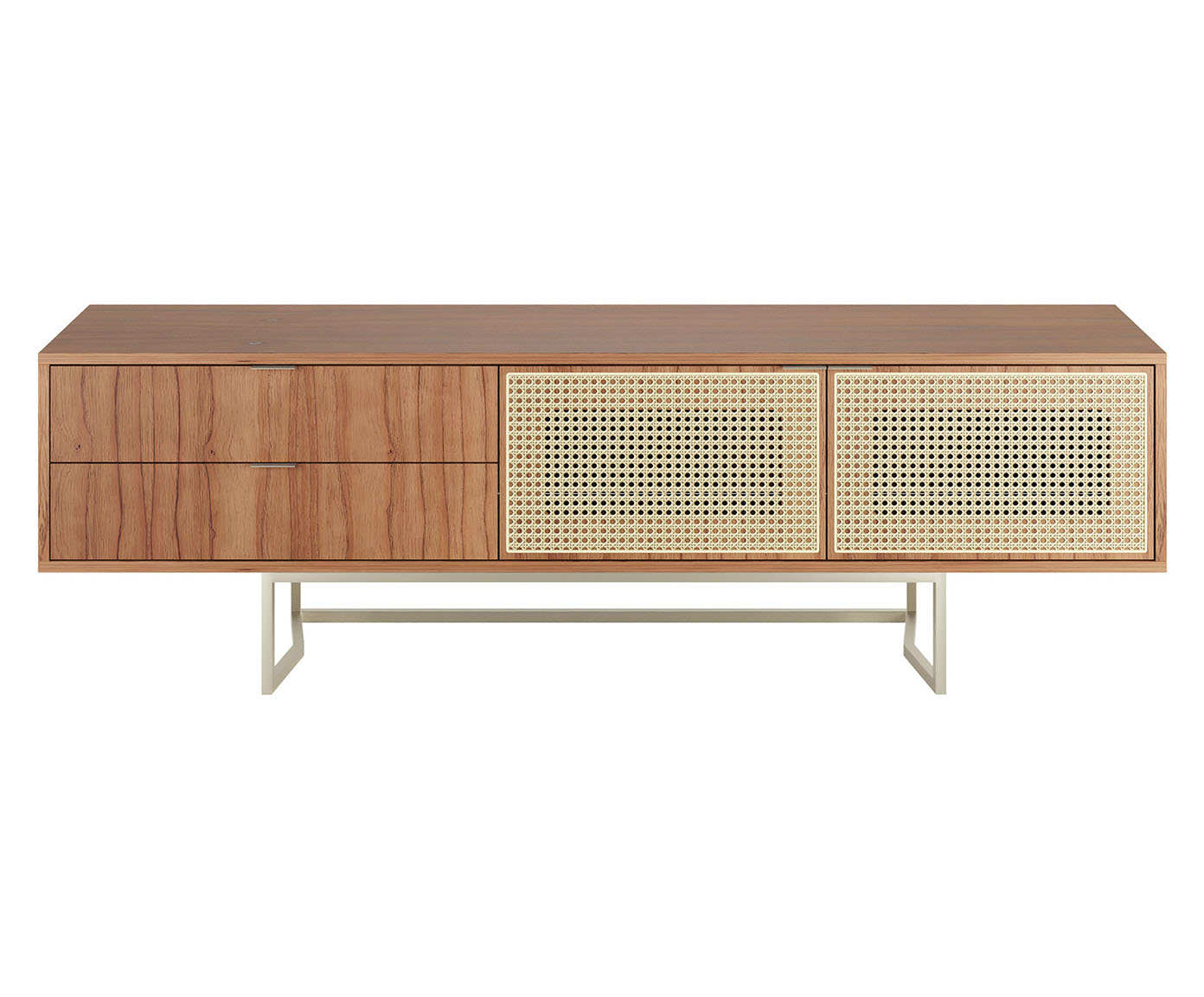 Rack Sevilha Castanho e Champanhe - 180 cm - image 0