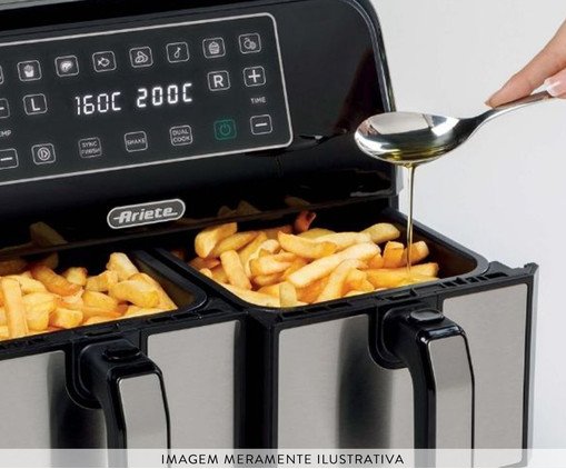Fritadeira Ariete Air Fryer Dual image number 6